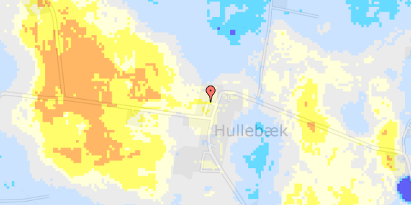 Ekstrem regn på Hullebækvej 23