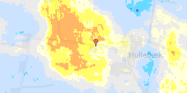 Ekstrem regn på Hullebækvej 24