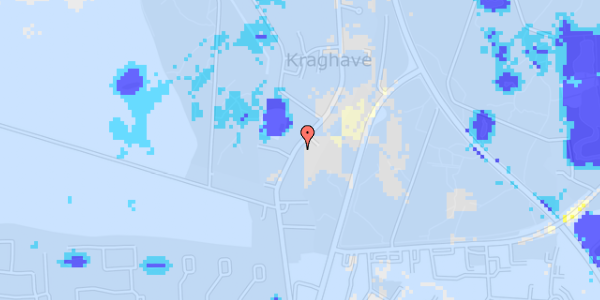 Ekstrem regn på Kraghave Gaabensevej 44