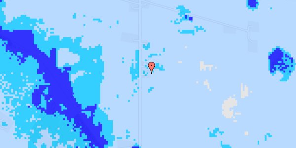 Ekstrem regn på Rosenlundvej 2