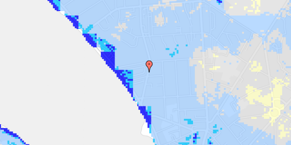 Ekstrem regn på Strandboulevarden 56, 2. th