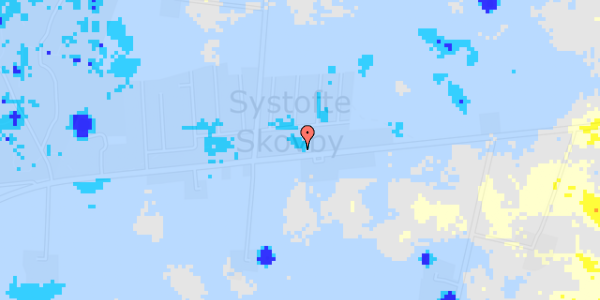 Ekstrem regn på Stubbekøbingvej 221