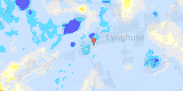 Ekstrem regn på Stubbekøbingvej 352