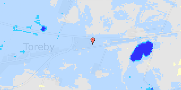 Ekstrem regn på Torebyvej 12