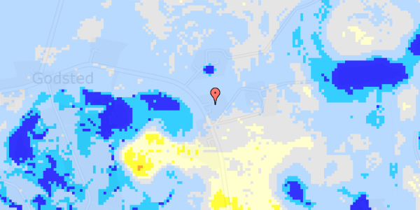 Ekstrem regn på Godstedvej 16