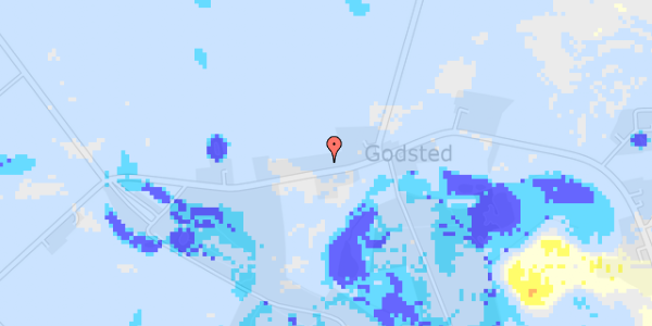 Ekstrem regn på Godstedvej 32