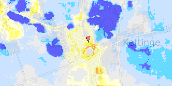 Ekstrem regn på Grønnegadevej 7