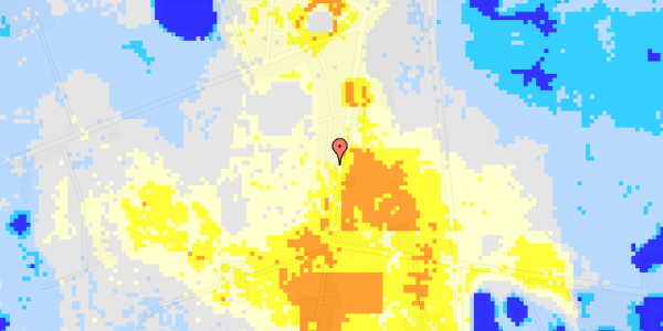 Ekstrem regn på Høgevej 9