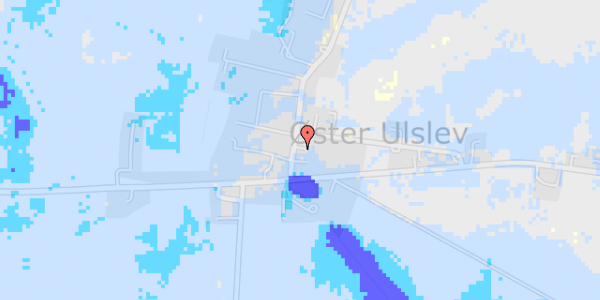 Ekstrem regn på Karlebyvej 6