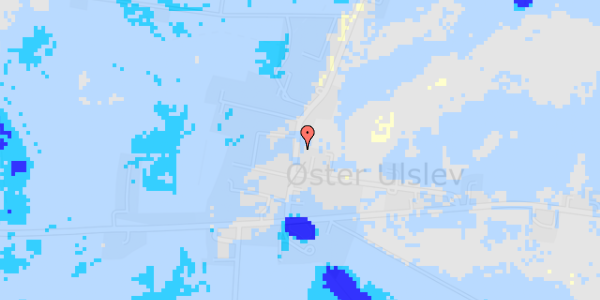 Ekstrem regn på Karlebyvej 12