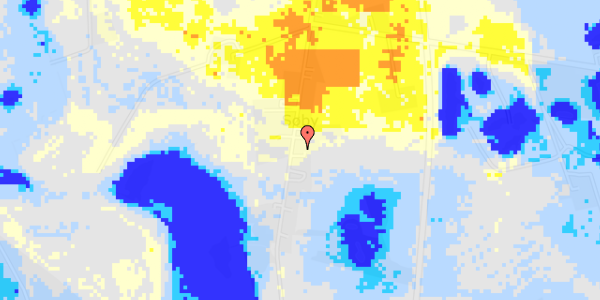 Ekstrem regn på Kettingevej 14