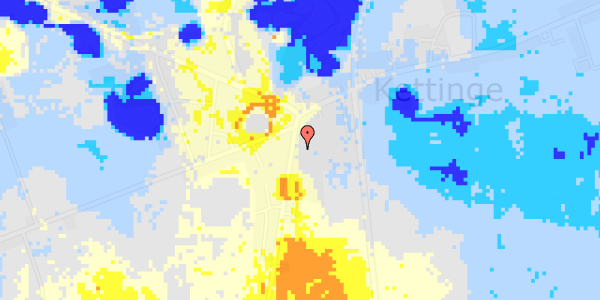 Ekstrem regn på Kettingevej 52