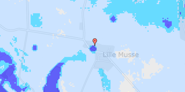 Ekstrem regn på Lille Mussevej 20