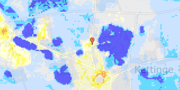 Ekstrem regn på Rågelundevej 13