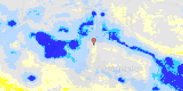 Ekstrem regn på Sakskøbingvej 61