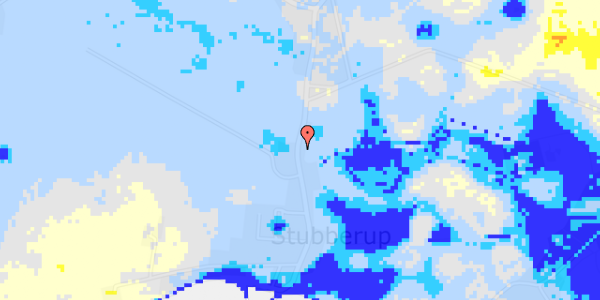 Ekstrem regn på Stubberupvej 21