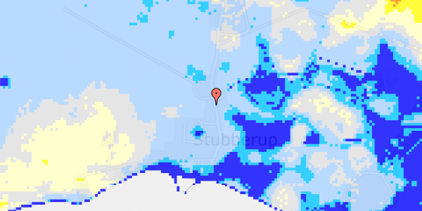 Ekstrem regn på Stubberupvej 30