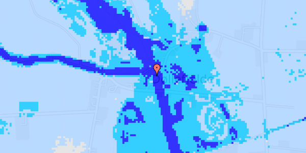 Ekstrem regn på Østerby 10