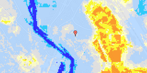 Ekstrem regn på Axeltorv 6L