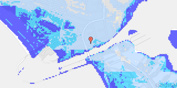 Ekstrem regn på Alleen 32, 1. 2