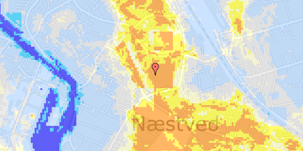 Ekstrem regn på Amtmandsstien 6