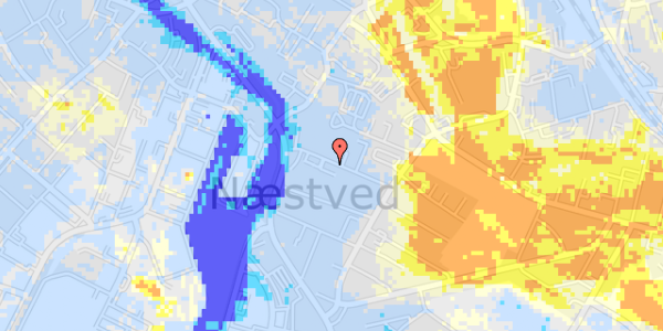 Ekstrem regn på Brandtsgade 10A