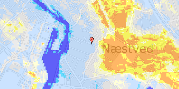 Ekstrem regn på Brandtsgade 22, st. th