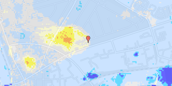 Ekstrem regn på Duelundsvej 16