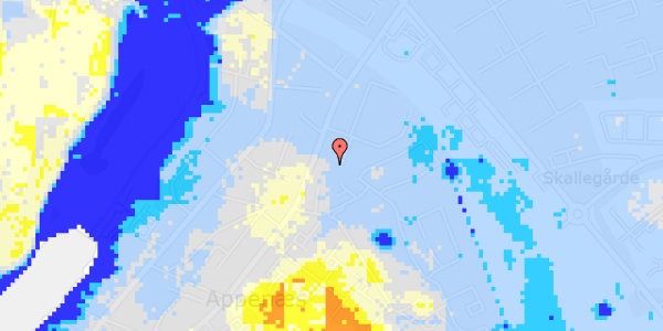 Ekstrem regn på Egevænget 10