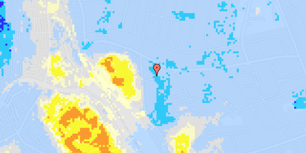 Ekstrem regn på Falstersvej 3