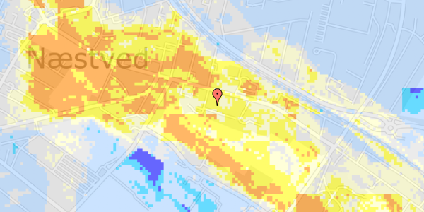 Ekstrem regn på Frejasvej 1B