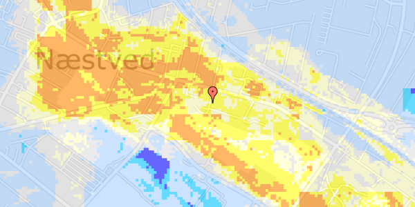 Ekstrem regn på Frejasvej 4