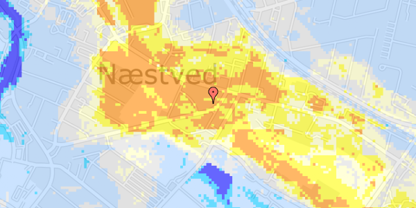 Ekstrem regn på Gallemarksvej 8