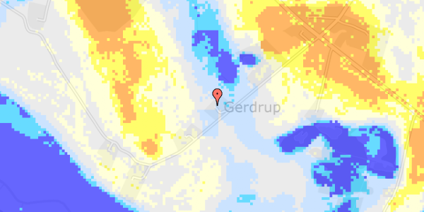 Ekstrem regn på Gerdrupvej 20