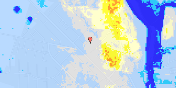 Ekstrem regn på Hasselvej 14