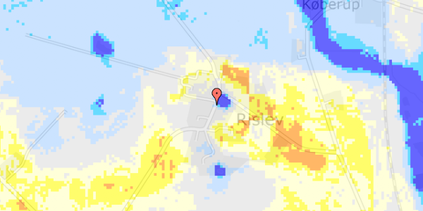 Ekstrem regn på Havrebjergvej 6