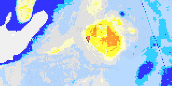 Ekstrem regn på Hedetoften 17