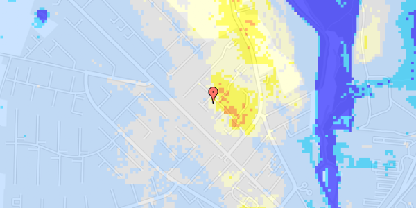 Ekstrem regn på Herluf Trolles Vej 47