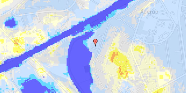 Ekstrem regn på Hjarnøvej 14B