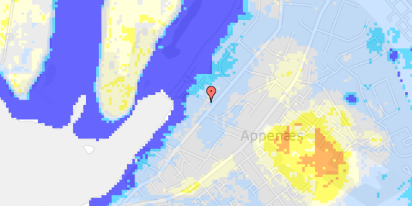 Ekstrem regn på Jacobshavn 3