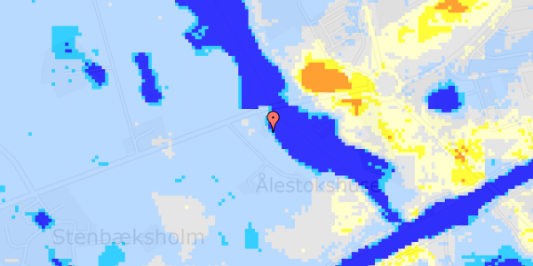 Ekstrem regn på Karrebækvej 327