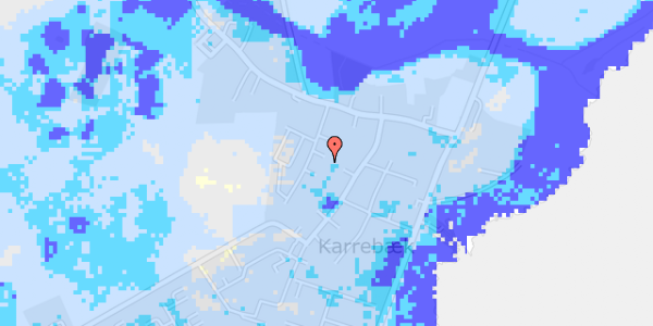 Ekstrem regn på Kildegårdsvej 5, st. 1