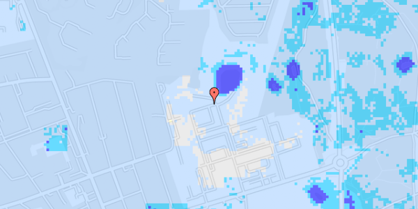 Ekstrem regn på Kommandantvej 32, 1. tv