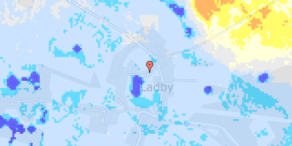 Ekstrem regn på Ladbystræde 3