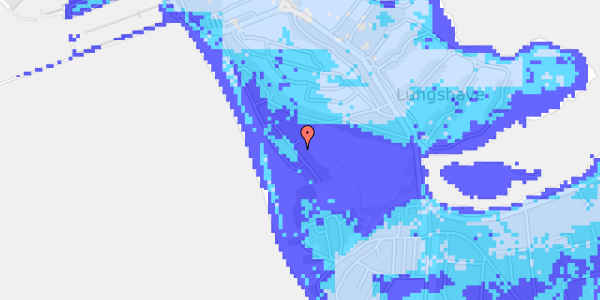 Ekstrem regn på Lungsgab 19