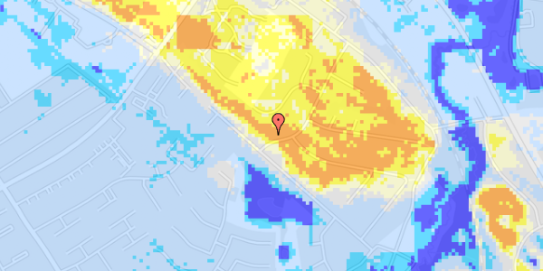 Ekstrem regn på Nissehøjen 12