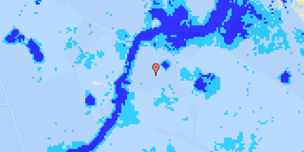 Ekstrem regn på Nygårdsvej 197, st. th