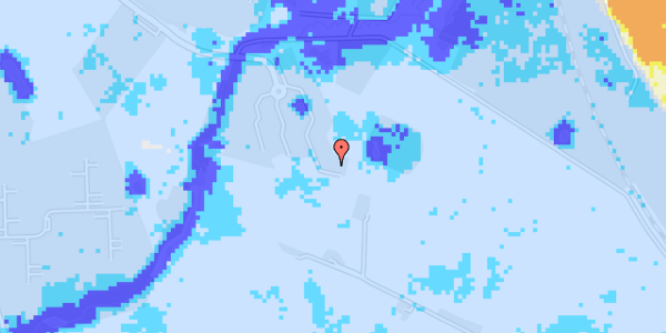 Ekstrem regn på Nygårdsvej 253