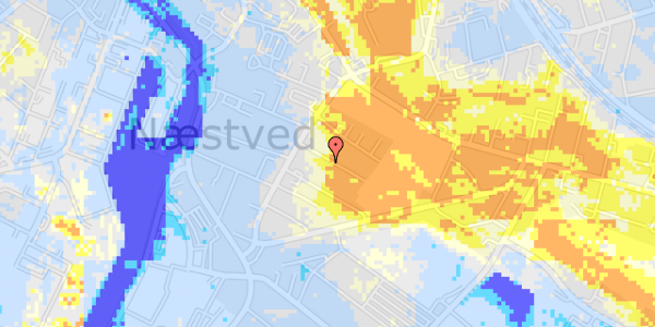 Ekstrem regn på Oskarsvej 8A