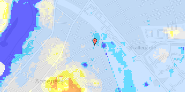 Ekstrem regn på Plantevej 46